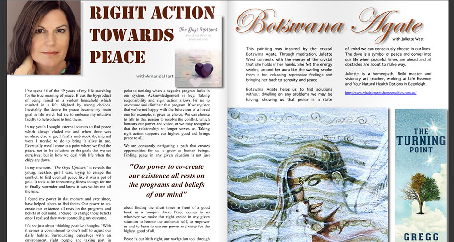 Lightworker Advocate Magazine – Article written for October 2016 Issue